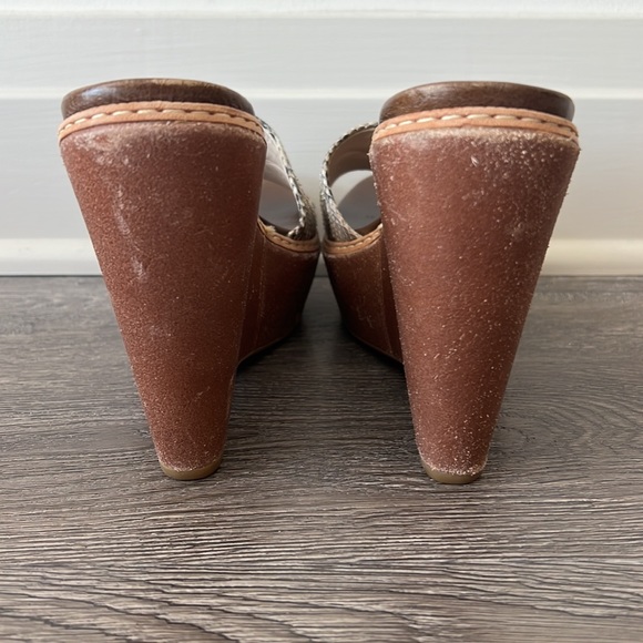 Prada Snakeskin Platform Wedge - Picture 5 of 9